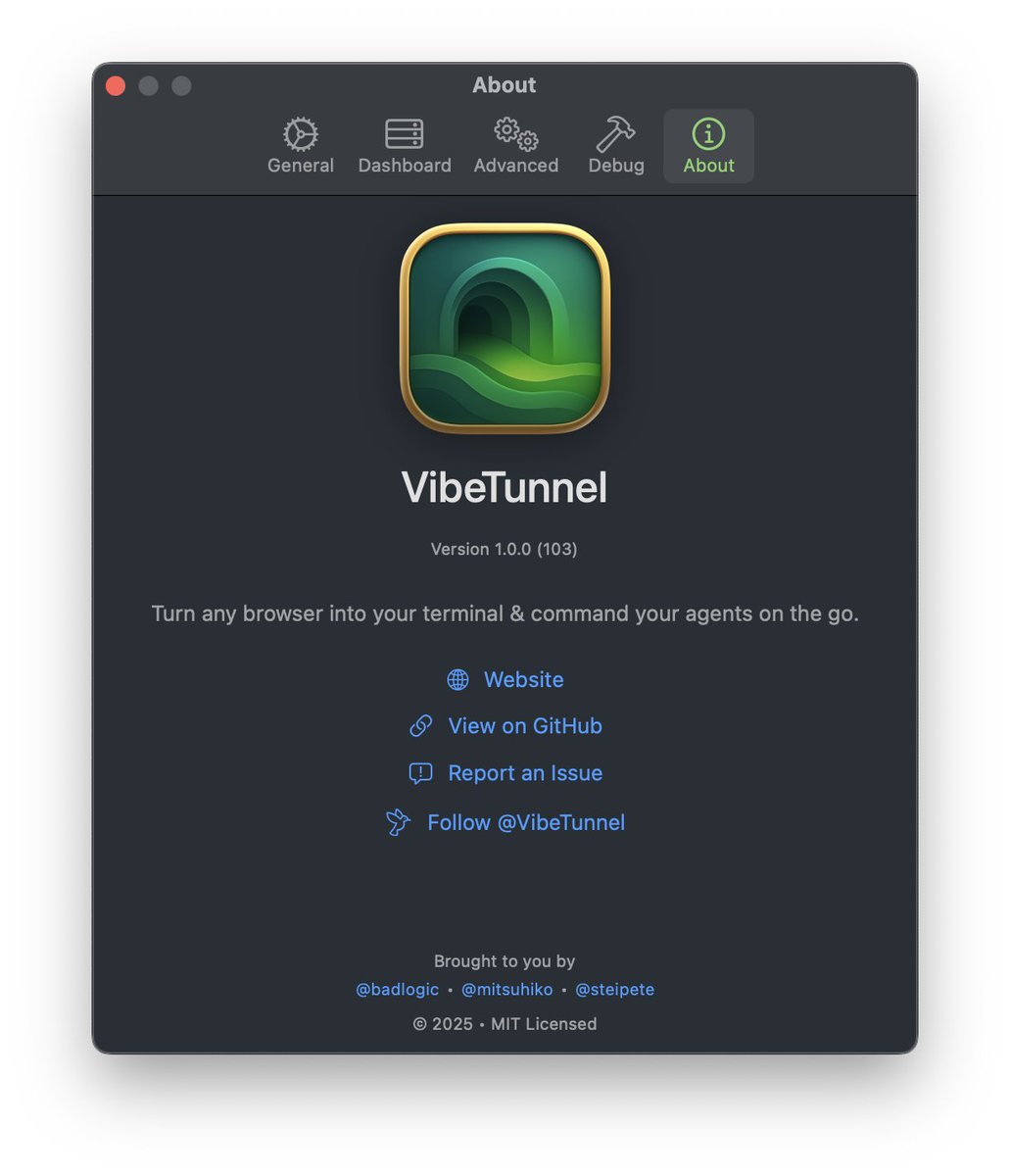 ✨Downloading... vibetunnel.sh - beta 1 is up!
