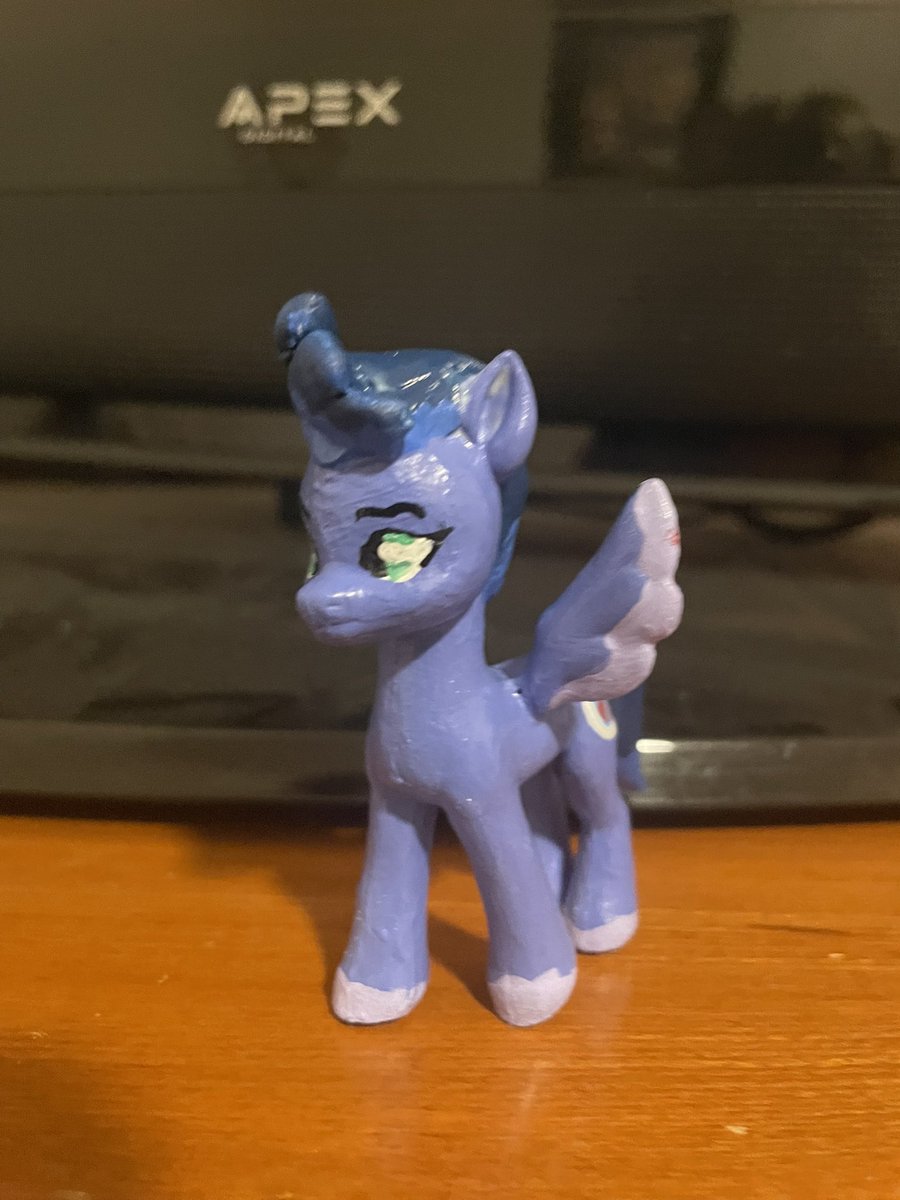 Devcup_ceo_2's tweet photo. Navy figure custom
I LOVE how she turned out, ik it ain’t perfect but I’ll take what I have :3
#mlp #mlpcustom #mlpoc #mlpart #mlpg5 #mistybrightdawn #misty #Navysoarblaze #soardawn https://t.co/ueM5u6k5O8