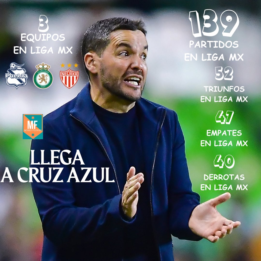 Memo_Flores's tweet image. 🚨 OFICIAL: Nicolás Larcamón toma las riendas de Cruz Azul.

El estratega argentino inicia una nueva etapa al frente de La Máquina.⚽🇦🇷

#CruzAzul #Larcamón #LigaMX