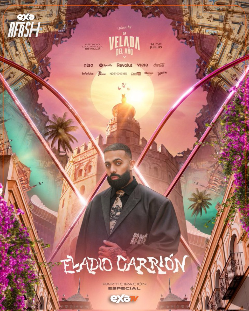 ¡Dale a tu cuerpo alegría y puro flow, Exanauta! 🔥😎
<a href="/LosDelRioMusic/">Los del Río Oficial</a>  y <a href="/eladiocarry_on/">ELA 🥷</a> se suman al cartel de #LaVeladaDelAñoV 

Aún quedan 3 artistas por revelar... ¿A quién te gustaría ver con #Ibar y compañia? 😮‍💨🥊

#LaVeladaDelAñoV #Ibai #EladioCarrión #LosDelRío #LaVelada5