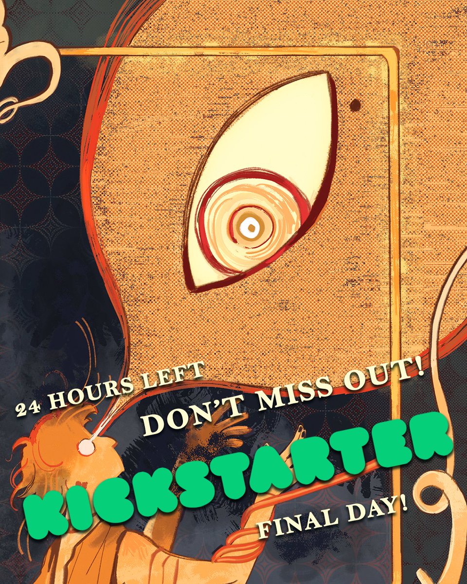 🚨Only 24 hours left on KICKSTARTER 🚨
Be sure not to miss out on your opportunity to own a physical copy of 「CABINETS OF CURIOSITY 」for yourself, including this amazing comic by <a href="/Aranyaksha/">🌤Nidhi 🌥</a>  !

tinyurl.com/yw3w2wh3