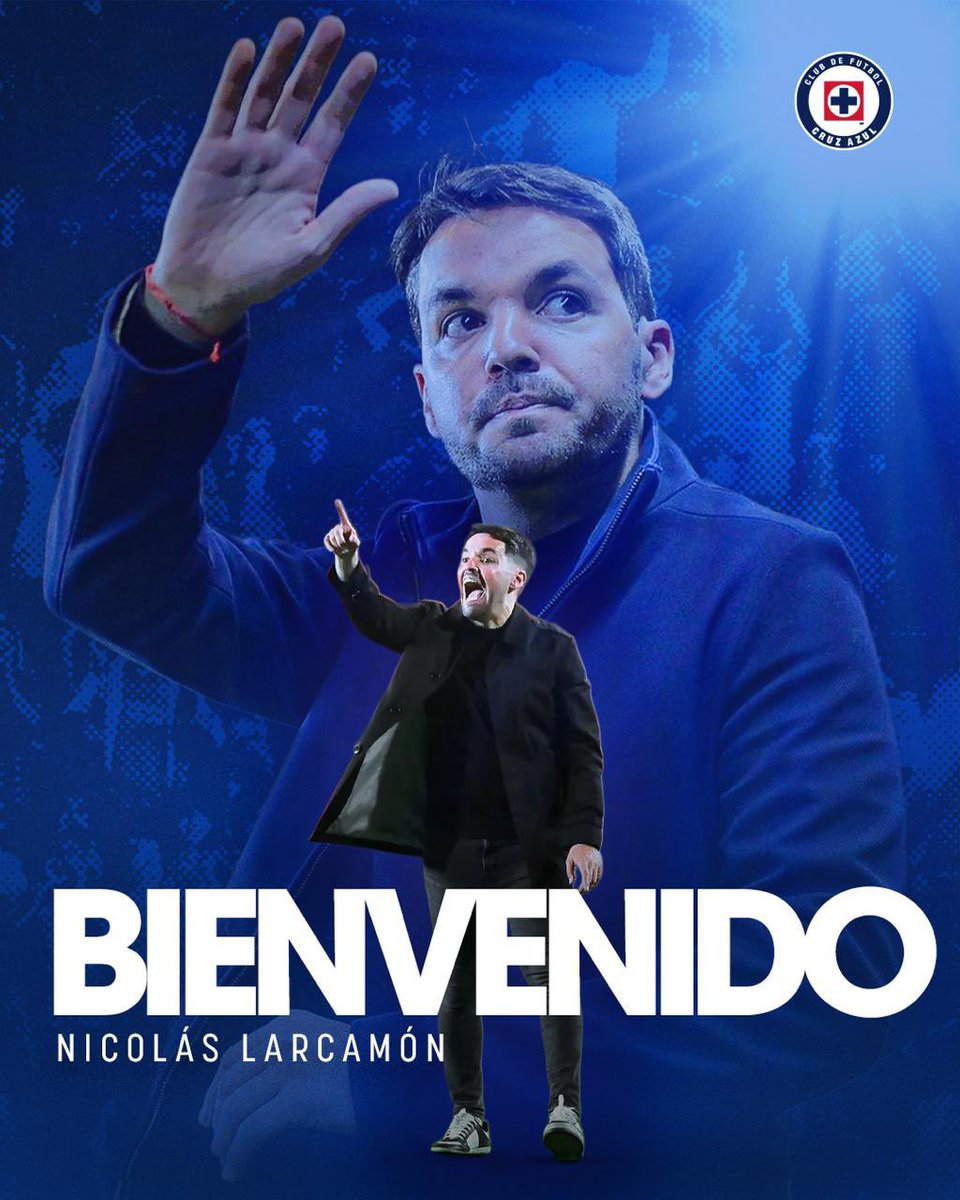 Rogerag25's tweet photo. Cruz Azul hizo oficial la llegada de Nicolás Larcamón como Director Técnico.🚂

Tiene que ser sí o sí campeón de liga.🙌 https://t.co/JzdYJydIaZ