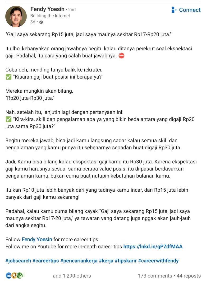 txt dari ((((LINKEDIN)))) tweet media