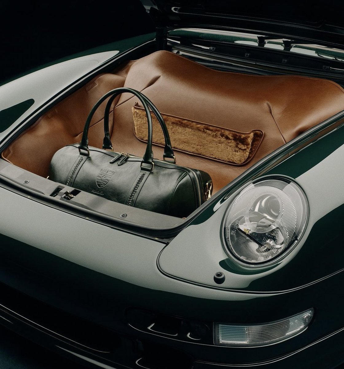 Still think about the crushed velvet interior of Aimé Leon Dore Porsche 993 Turbo that dropped last year