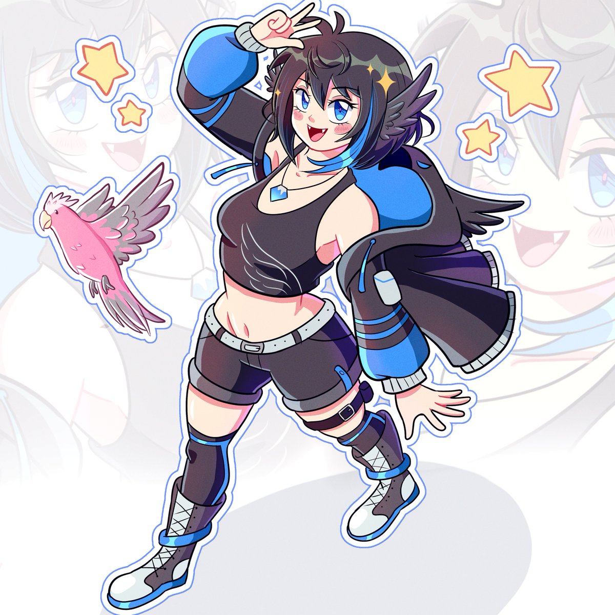 CelebiSons's tweet photo. Super special thank you to @ManysArt1 for this ADORABLE artwork! You drew @MasaeAnela so well and you've been an absolute delight to work with!

#drawsae https://t.co/lMQ6zr9qWB