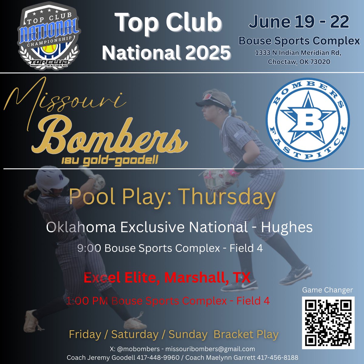 Catch us at Top Club this weekend in OKC coming off a strong 4-2-1 showing at Top Gun last weekend!