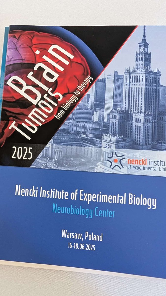 MichiSchulz89's tweet image. What a great first day in beautiful Warsaw!
Fantastic talks... today and about to come!
Looking forward to tomorrow.
#braintumor #warsaw
@NenckiInstitute