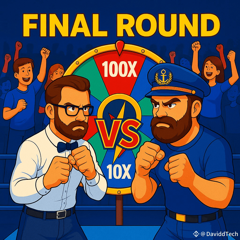 DaviddDotTech's tweet photo. 🔥 Come watch me win AGAIN 🔥

⚔️ 1 v 1 SHOWDOWN: DaviddTech vs Vlad Final Round💪

Catch us live on #BinanceSquare tomorrow at 13:00 CET  

🤑 Red-packet giveaways mid-stream be quick!  

🔴 Live https://t.co/aTEtgarwU5

 #TradingLive  #Crypto  #BotBattle https://t.co/ULy95eXq7X