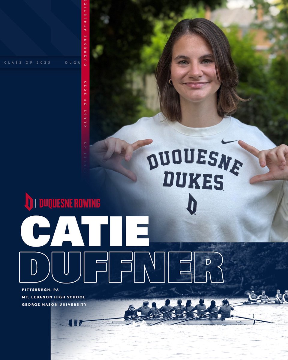 𝑶𝒇𝒇𝒊𝒄𝒊𝒂𝒍𝒍𝒚 𝒂 𝑫𝒖𝒌𝒆! ✍️ 

Welcome to the Bluff, Catie Duffner. 

#GoDukes