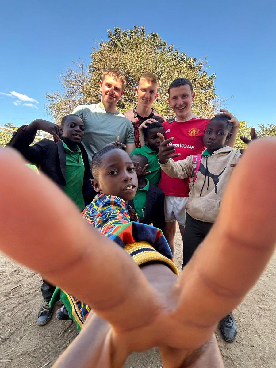 WexCBS's tweet image. After a long journey, our group of 16 students and 4 teachers finally touched down in Lusaka, Zambia, where we were warmly welcomed by our bus driver, Mr Chanda and made our way to our base in Kabwe!
