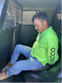 ICE Salt Lake City, St. George, Utah arrested Rony Adiel Villatoro-Hernandez, 38, of Guatemala who admitted to being illegally present in the U.S. since 2014. He's convicted of property damage stemming from a domestic violence incident occurring in the presence of a child.