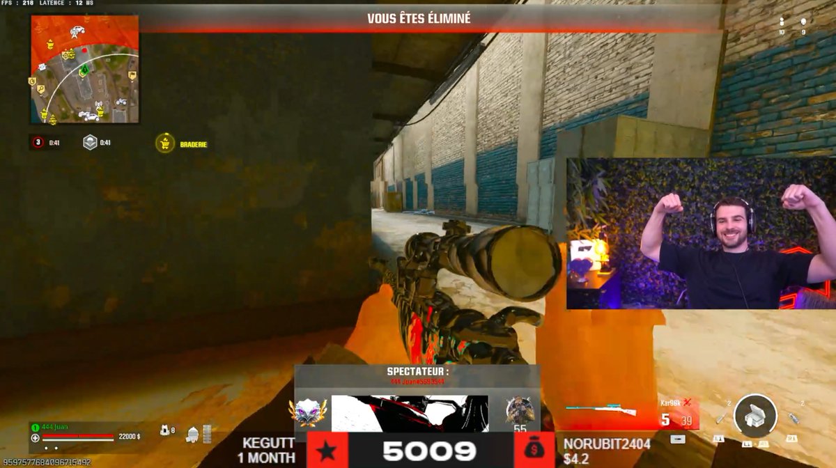 5000 subs sur Twitch

Pas de subathon, rien

Juste une commu de crack

MERCI W