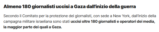 Personaggi raccapriccianti che godono a vedere bombardare una TV con i giornalisti sotto le macerie.
D'altronde, i democratici ne hanno già fatti fuori 200 a Gaza. Io grazie a Dio non sono come voi...