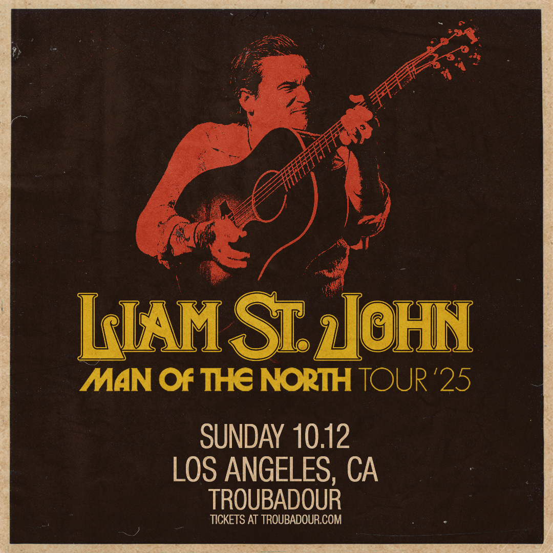 Troubadour (@thetroubadour) on Twitter photo JUST ANNOUNCED: <a href="/MrLiamStJohn/">Liam St. John</a> Man of the North Tour 2025 🌲⚡️ live on Sunday, October 12
tickets on sale friday at 10am pst! JUST ANNOUNCED: <a href="/MrLiamStJohn/">Liam St. John</a> Man of the North Tour 2025 🌲⚡️ live on Sunday, October 12
tickets on sale friday at 10am pst!