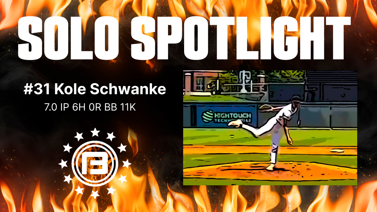 🚨Solo Spotlight🚨

Kole Schwanke #31 | Wolfpack 2028
Dominant on the mound today to win the championship

#bigfire #solospotlight #shove