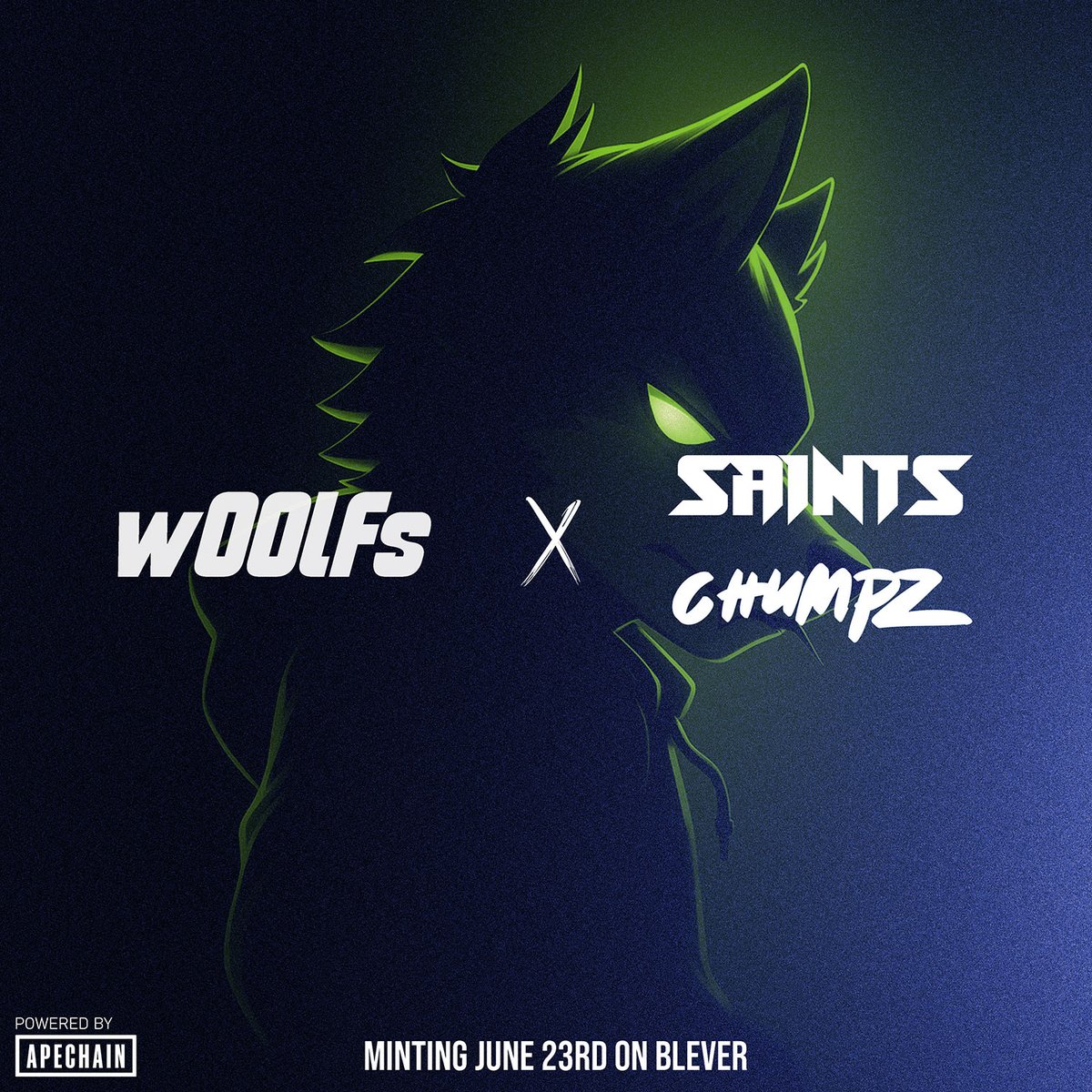 w00lfs x Chumpz x SAINTS of LA 🤝

Not all paths were meant to be walked alone.

<a href="/chumpzonape/">ChumpzOnApe</a> &amp; <a href="/saintsoflaNFT/">SAINTS of L.A.</a> have joined the pack.

Holders added to the FCFS phase.

🐺