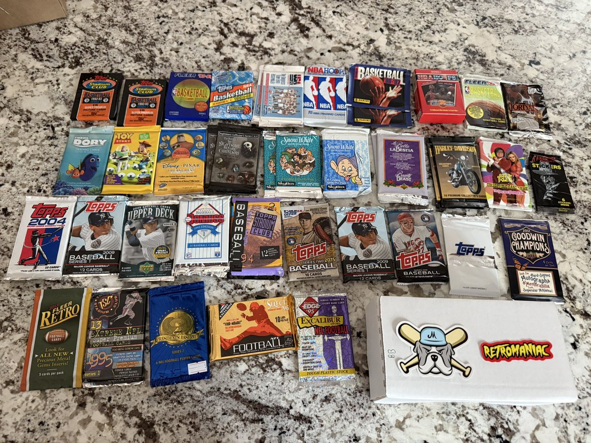 Mr Baker (@mistermattbaker) on Twitter photo Mail Day!
Thank you <a href="/MikesUpperDeck1/">Mike’s Retro Trading Cards</a> for the #PackStacks shipment! Not sure what to open first.
The #retromaniac sticker is going on the Jeep. Mail Day!
Thank you <a href="/MikesUpperDeck1/">Mike’s Retro Trading Cards</a> for the #PackStacks shipment! Not sure what to open first.
The #retromaniac sticker is going on the Jeep.