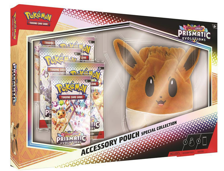 Pokémon Trading Card Game: Scarlet &amp; Violet—Prismatic Evolutions Accessory Pouch Special Collection $32.99 at Target #ad 

bit.ly/4iLbrHC