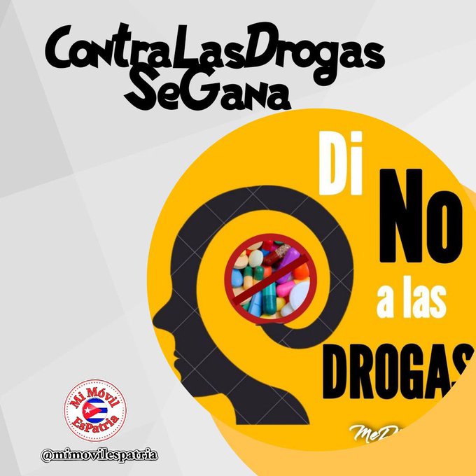#TuVozCuenta, llega a X para sumar esfuerzos y mover conciencias en esta lucha contra las drogas‼️ #toleranciacero 👉#ContraLasDrogasSeGana 💪 #JuntosXCuba 🇨🇺
<a href="/CubaMined/">MINED</a>
