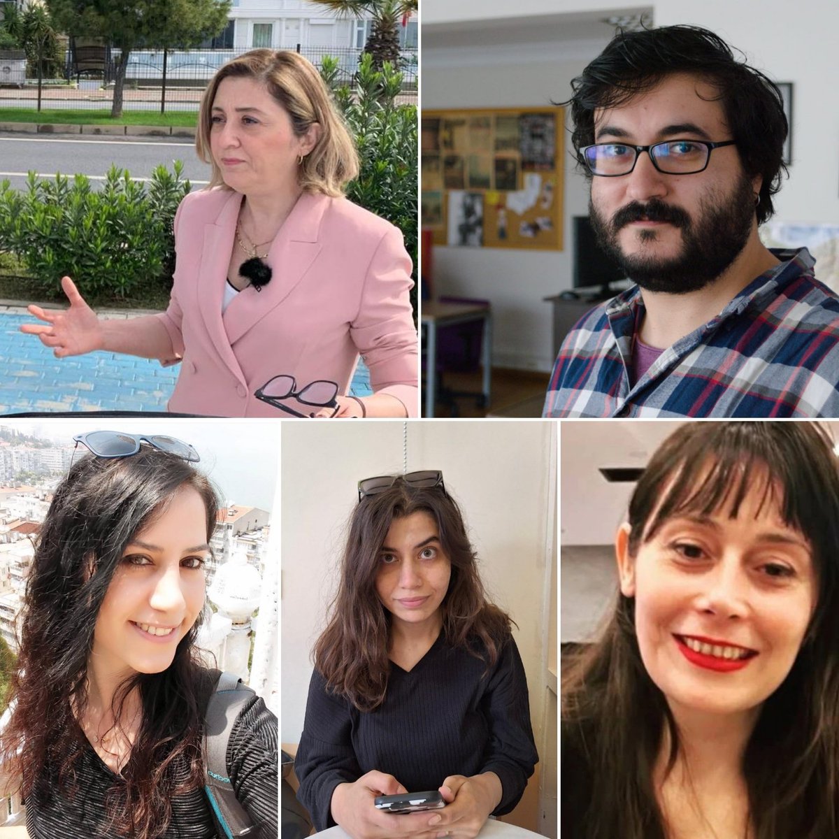 📌 Artvin merkezli soruşturmada üç gazeteci tutuklandı

Savcılık ifadelerinin ardından Sulh Ceza Hakimliği’ne çıkarılan  gazetecilerden Semra Pelek ve Melisa Efe adli kontrol şartıyla serbest bırakıldı.
Gazeteciler Ozan Cırık, Eylem Yılmaz ve Dicle Baştürk ise tutuklandı.
