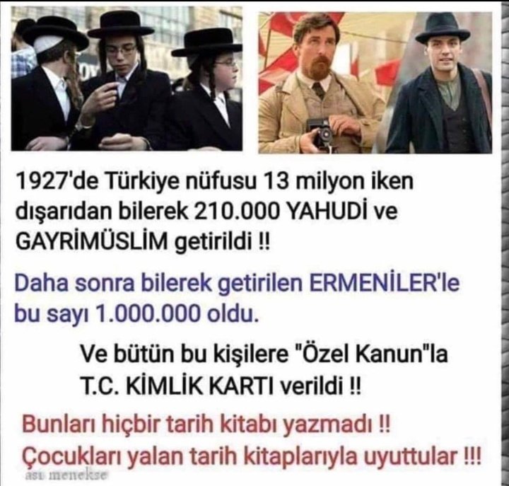 @AhmetAkkan00 CHP gayri milli Devletin Milletin bekasına hainlik peşindedir 

Ülkemde siyonist İstemiyorum 

Geldikleri yere gitsinler 

#5816sayılıkanunkaldırılsın 
#CHPÇÖKTÜ
#chpmilligüvenliksorunudur