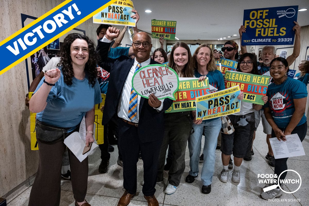 BREAKING: In a BIG win for New Yorkers, the @NYSAMajority just voted to repeal the outdated 100-foot rule – which forced customers to subsidize costly gas hookups for new customers. Even with Trump in office, we’re winning at the state and local levels!

As our NY State Director
