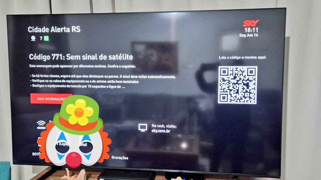 Ter <a href="/skybrasil/">SKY Brasil</a> em dia de chuva ou pré chuva é uma ....