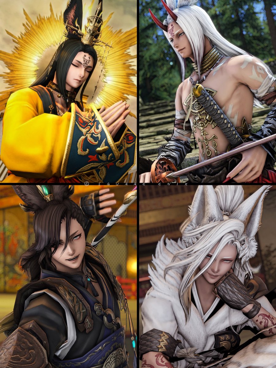 和, 中華風, 妖怪ミラプリが好きです𓃹

#ヴィエラ #FF14
#メンテだしとにかくあなたのssが好きって思ってくれるひとと出逢うために自分の推しssをそっと置いておく