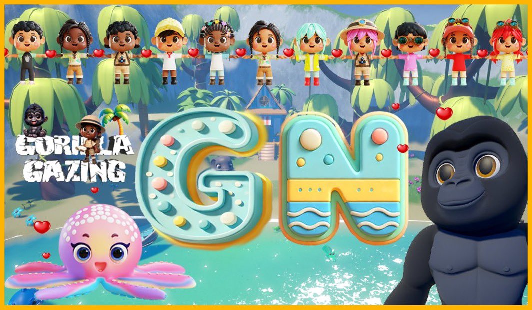 GN Everyone 🥰💕🦍

Sweet Dreams all
You Legends 🥰✨💫🦍