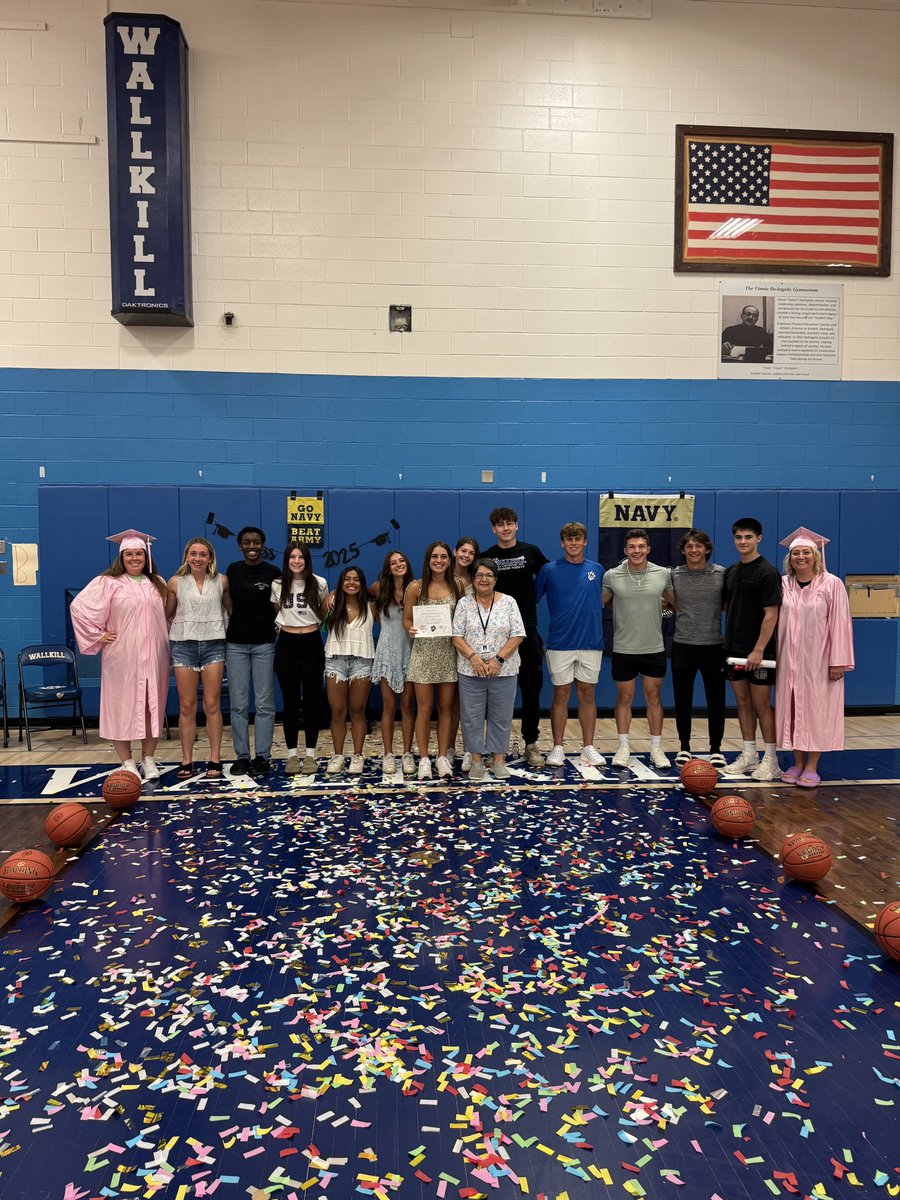 Coach Cartica (@carticaphysed) on Twitter photo Zoe Mesuch won’t be at WSHS graduation on 6/27—she’ll be starting Navy boot camp. 🇺🇸 So today, the Phys Ed department gave her a special send-off with her own graduation ceremony. We're so proud of you, Zoe. Thank you for your courage and commitment. 💙 <a href="/ZMesuch/">Zoe Mesuch</a> <a href="/WSHS_GirlsBball/">Wallkill Girls Basketball</a> Zoe Mesuch won’t be at WSHS graduation on 6/27—she’ll be starting Navy boot camp. 🇺🇸 So today, the Phys Ed department gave her a special send-off with her own graduation ceremony. We're so proud of you, Zoe. Thank you for your courage and commitment. 💙 <a href="/ZMesuch/">Zoe Mesuch</a> <a href="/WSHS_GirlsBball/">Wallkill Girls Basketball</a>