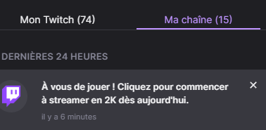 Ca c'est cool, merci Twitch 👍