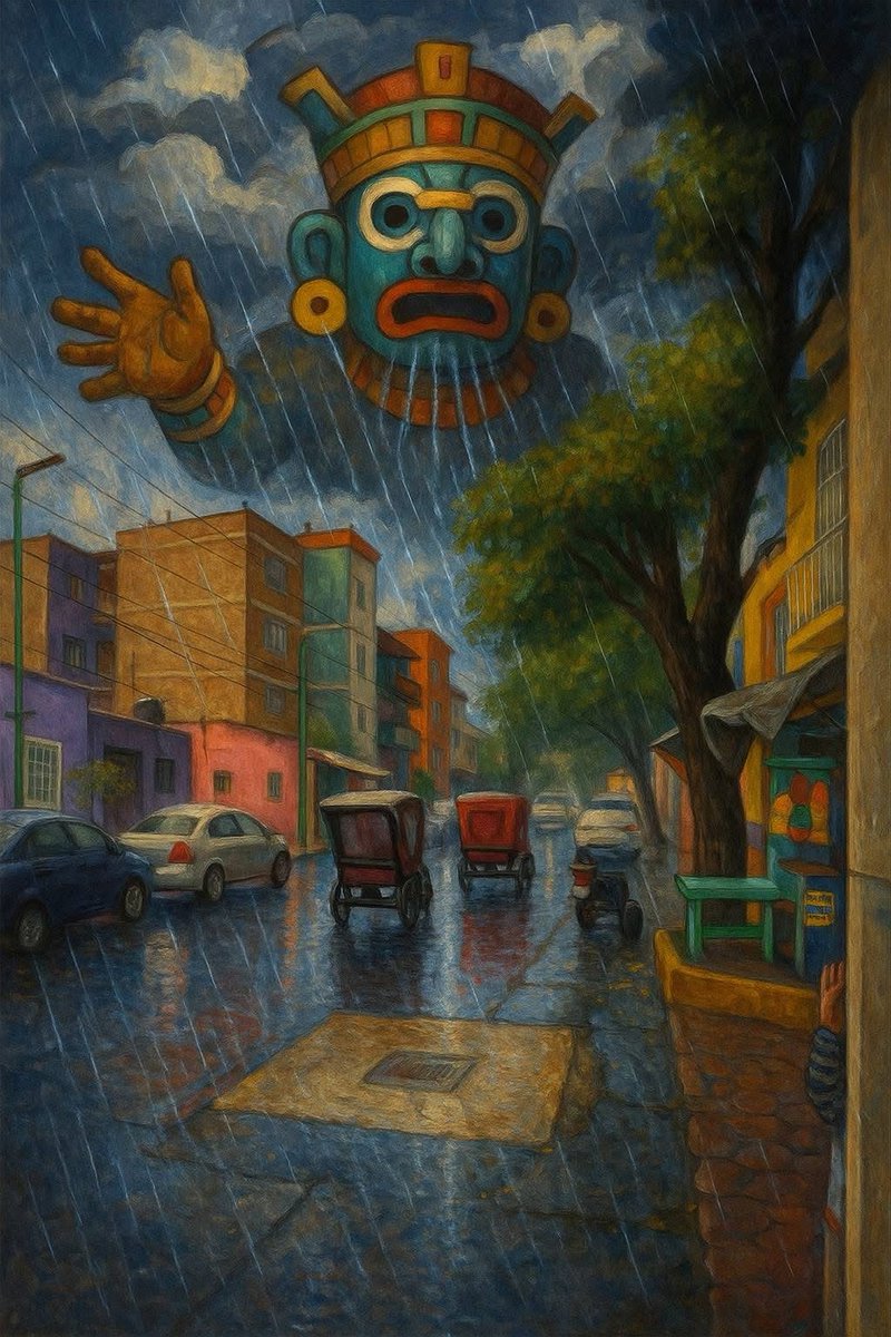 SoyTlaloc's tweet photo. Tarde con #lluvia.
Ya no tiren basura en la calle #chingadamadre https://t.co/C1aPCK9peY