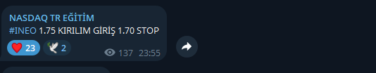 nasdaqtr01's tweet photo. $INEO 1.75$ Seviyesinden giriş yaptıgımız #INEO 1.94$ seviyesine yükselmiştir .
Sizlerde ücretsiz ABD borsası işlemleri için #Telegram kanalımıza gelebilirsiniz.
#abdborsası #nasdaq https://t.co/fpzcAxXcdY