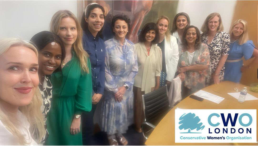 💙Delighted to join the <a href="/LondonCWO/">CWOLondon</a> team for our meeting at CCHQ this evening💙