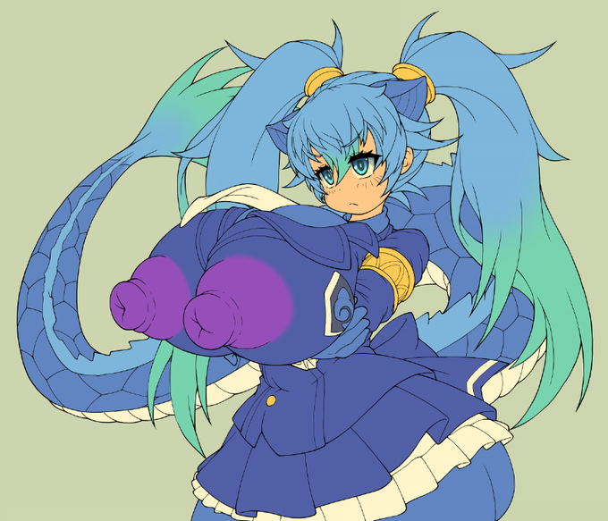 これはニプルファックの日に間に合わなかったブルードラゴン_:('ཀ`」 ∠):_ … 