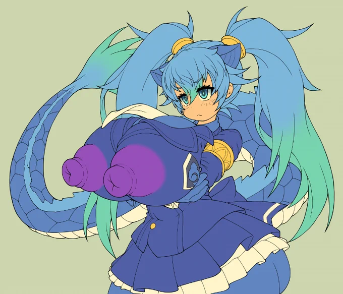 これはニプルファックの日に間に合わなかったブルードラゴン_:('ཀ`」 ∠):_ …