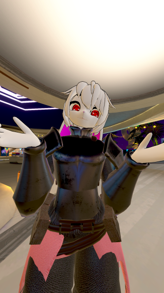 KDevx94746's tweet photo. bunny is on vrc, the Knight in shiny armor #VRChat #avatar #3dart https://t.co/wtANl9nBQJ