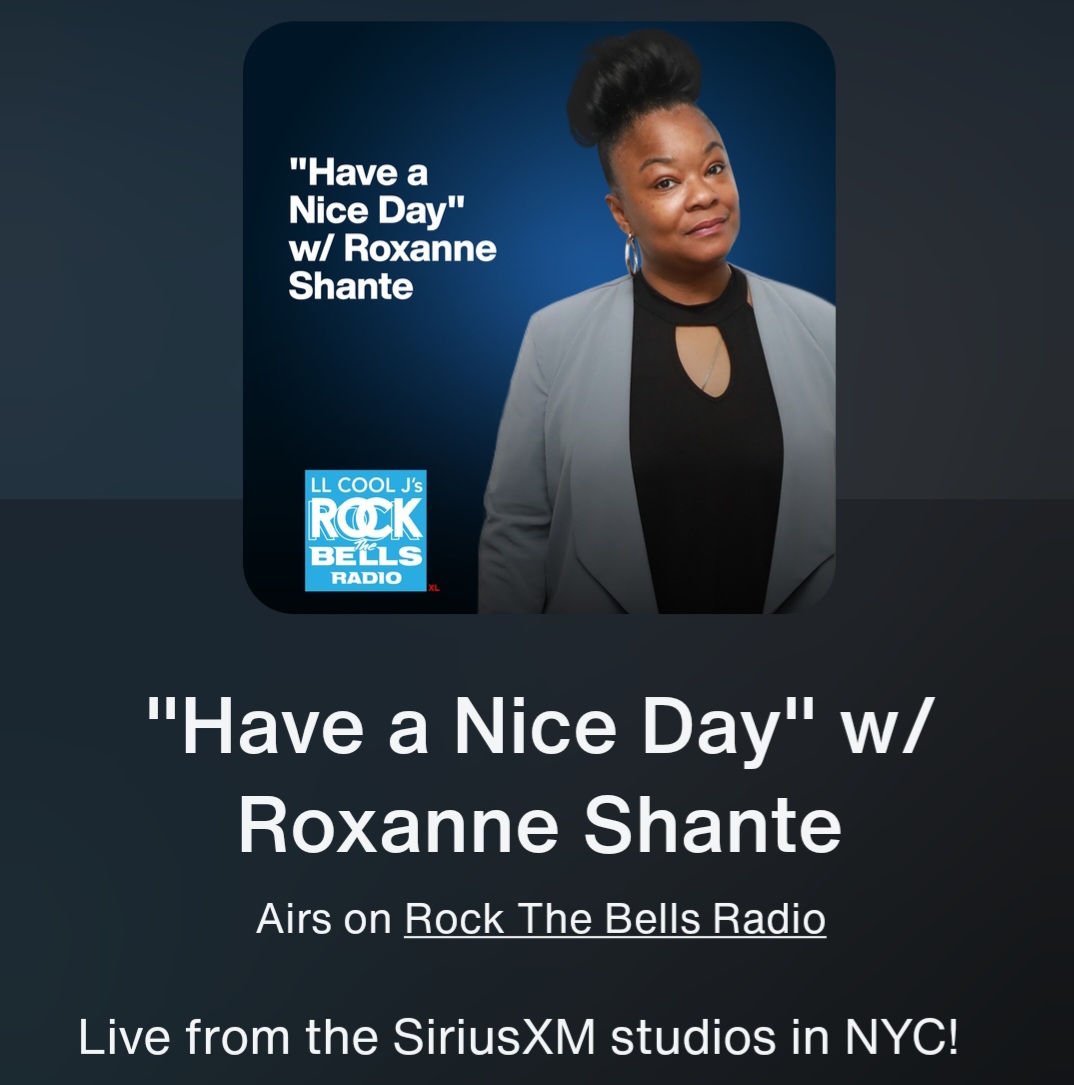 Today @ 6pm catch my interview with Roxanne Shante &amp; Dj Cool V on rock the bells radio / sirius xm