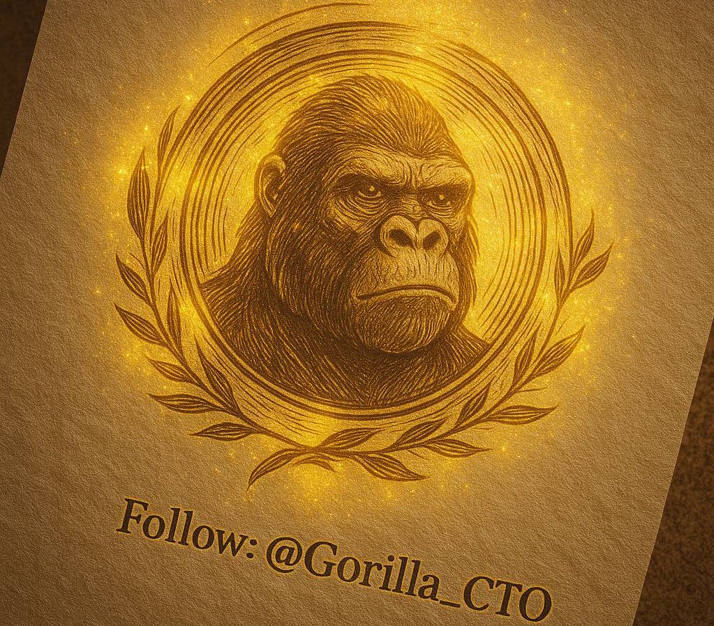 We don’t need them.

They need G O R I L L A 🦍