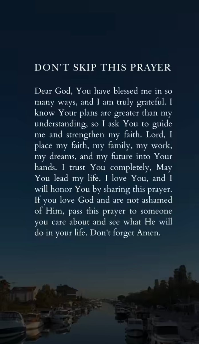 Don't skip this prayer