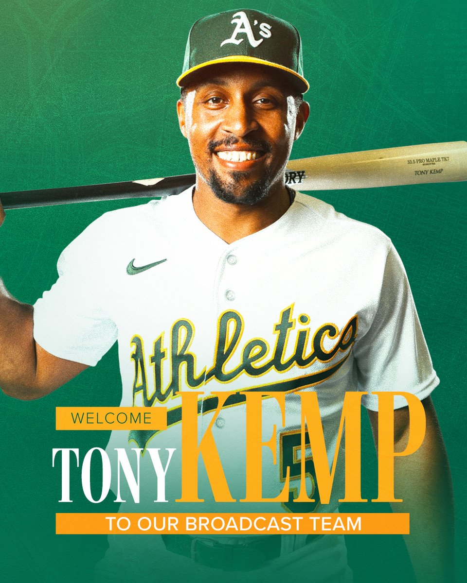 Welcome Tony Kemp 🤩