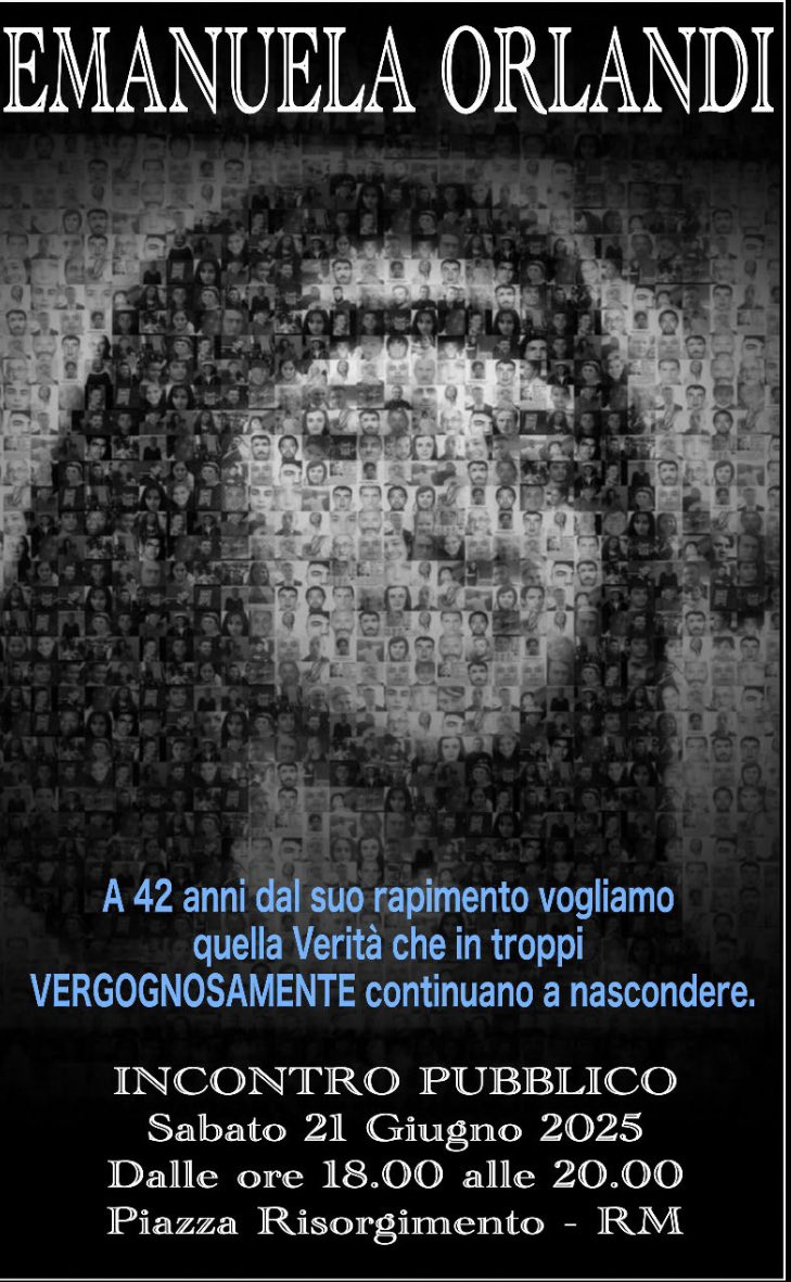 Blog Emanuela Orlandi (@blogemanuela) on Twitter photo #EmanuelaOrlandi #PietroOrlandi #Verita #Giustizia #Scomparsa #Nonmolliamo <a href="/pietroorlandi/">Pietro Orlandi</a> <a href="/LS_LauraSgro/">Laura Sgrò</a> #EmanuelaOrlandi #PietroOrlandi #Verita #Giustizia #Scomparsa #Nonmolliamo <a href="/pietroorlandi/">Pietro Orlandi</a> <a href="/LS_LauraSgro/">Laura Sgrò</a>