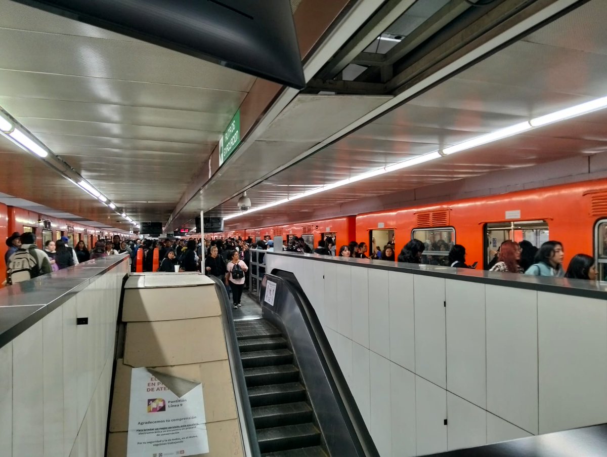 diario24horas's tweet image. 🔴 #AlMomento | Detienen servicio en la #Línea9 del #MetroCDMX por las fuertes lluvias que se registraron este lunes

24-horas.mx

🎥: Brenda Cruz