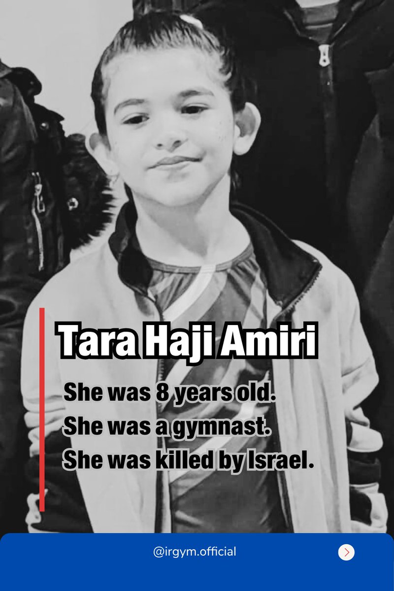 ArashJournalist's tweet photo. Tara was killed by the Zionist regime.

She was murdered by the occupying regime of Israel.

Her life was taken by #Israeli aggression. https://t.co/PhthkauMPu