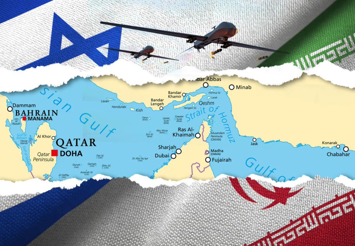 The world’s oil supply flows through a bottleneck in Iran.

17 million barrels per day.

A stretch of water so strategic, it's nicknamed “The Jugular of The Global Economy.”

It's called the Strait of Hormuz - and it could cripple the entire oil economy:

bookmark this thread