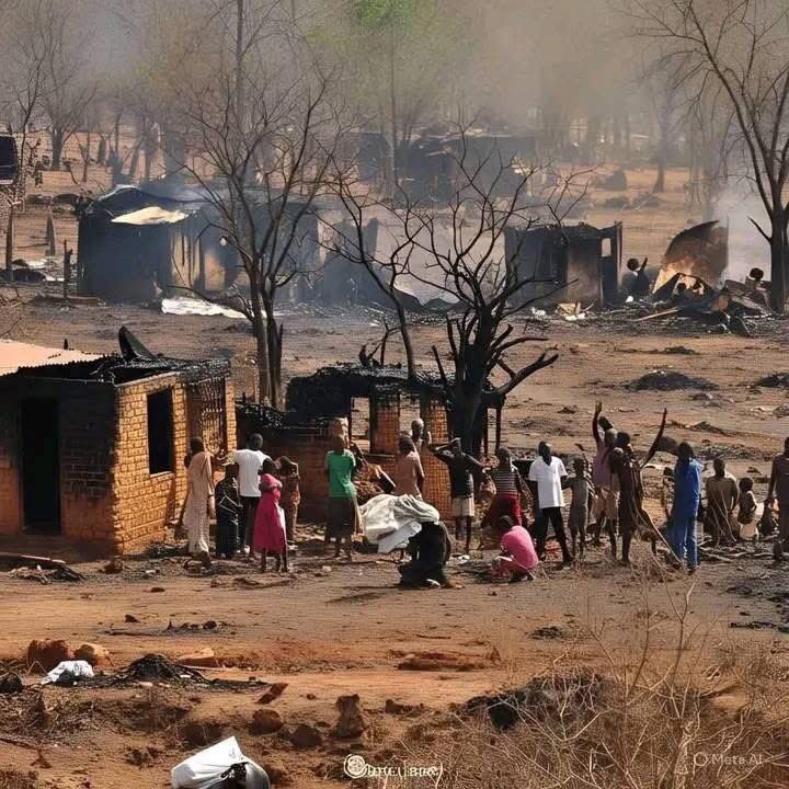 crazeclown's tweet photo. BENUE BLEEDS 😢

Whole families wiped out and thrown into mourning.
How many more must die before we name this what it is — a BLOODY MASSACRE?

This is not about politics or tribe, this is LIFE and DEATH.
ENOUGH IS ENOUGH!

#BenueUnderAttack
#StopTheKillingsNow
#JusticeForBenue https://t.co/BPEkJHWrxd