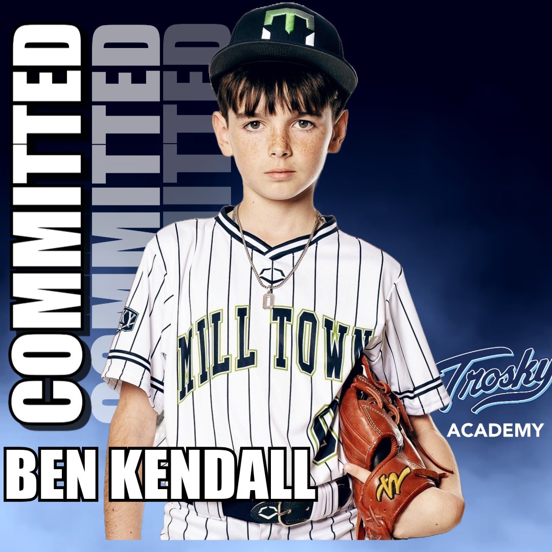 troskyacademy's tweet image. Please welcome Ben Kendall to Trosky Academy – Rock Hill, South Carolina!
Committed to growth. Committed to the process.
All we do is GROW. 💥
🔗 troskyacademy.com
@TheHitMillSC
#TroskyAcademy #Committed #BetterEveryDay #BaseballLife #6ToolNation
