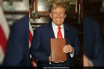 Didn't the Trump make hundreds of million off crypto why isn't he satisfied? What happened to Trump Bible? Was he not making enough money from adding &amp; subtracting to the word of God (which comes with eternal punishment) that he is now moving on to Trump Mobile?