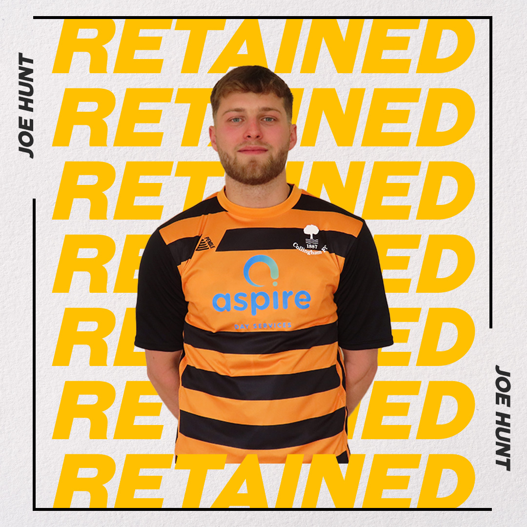 CollinghamFC's tweet photo. Joe Hunt returns for another season! 

#upthecollo https://t.co/uHwKapldwo