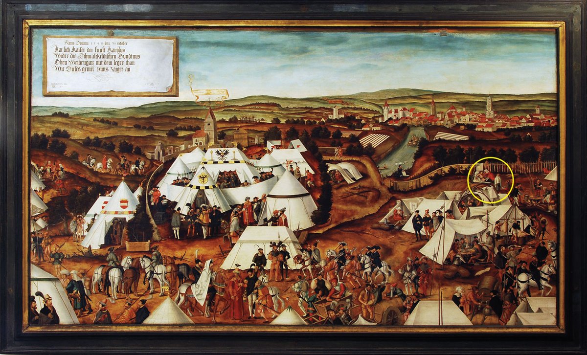 At the site of a military encampment outside the German town of Lauingen, archaeologists found the graves of 4 men who died fighting the Schmalkaldic War between Holy Roman emperor Charles V (r. 1519–1556) and the Protestant-allied Schmalkaldic League.

archaeology.org/issues/july-au…